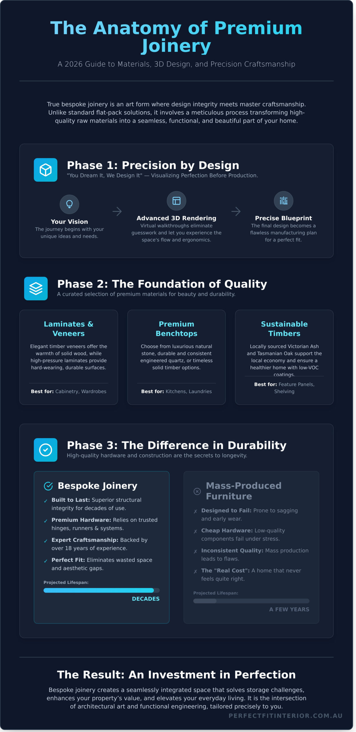 Bespoke Joinery Melbourne: The 2026 Guide to Custom Craftsmanship