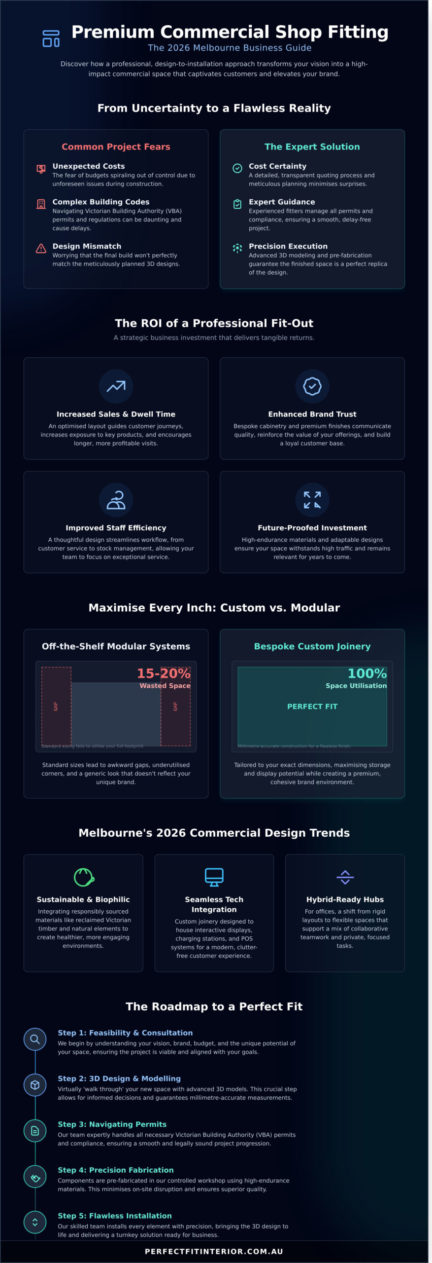 Commercial Shop Fitters Melbourne