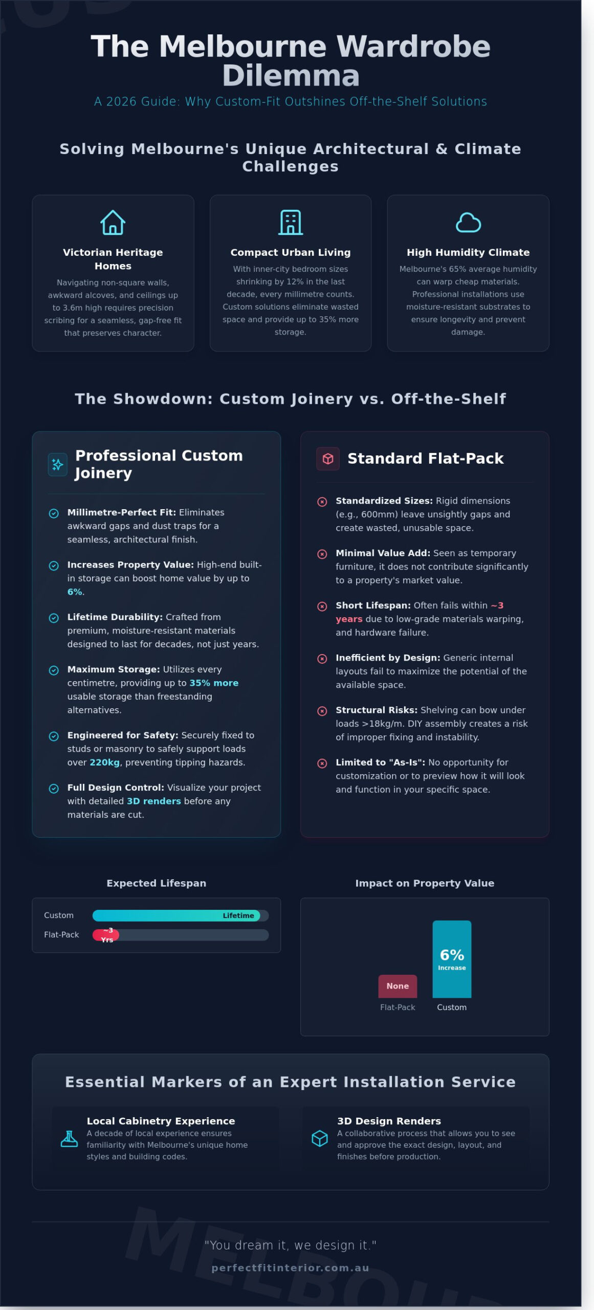 Professional Wardrobe Installation Service in Melbourne: The 2026 Buying Guide