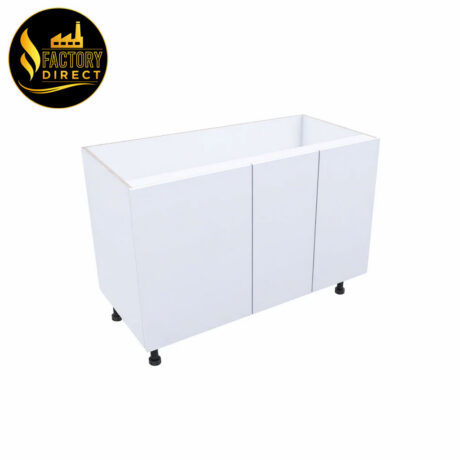 White Base Blind Cabinet Double Doors for kitchen storage