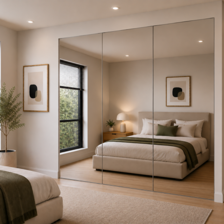 3-doors-sliding-frameless-mirror-panel