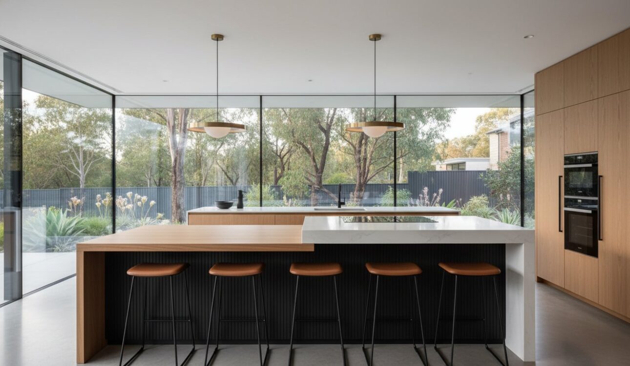 Larger Multi-Function Islands for Melbourne Kitchens