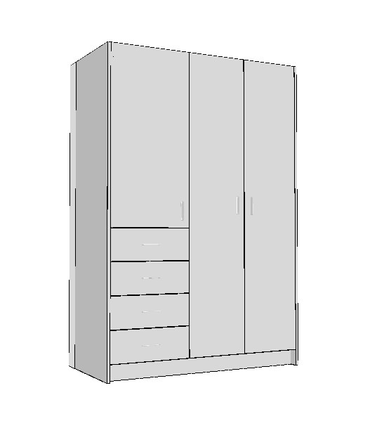 wardrobe-1300-left-side-drawers-full-cabinet-3DA